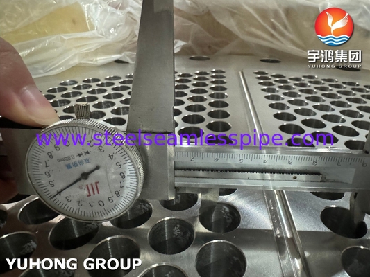ASTM A403 WPS304L-S tấm ống thép không gỉ cho máy trao đổi nhiệt