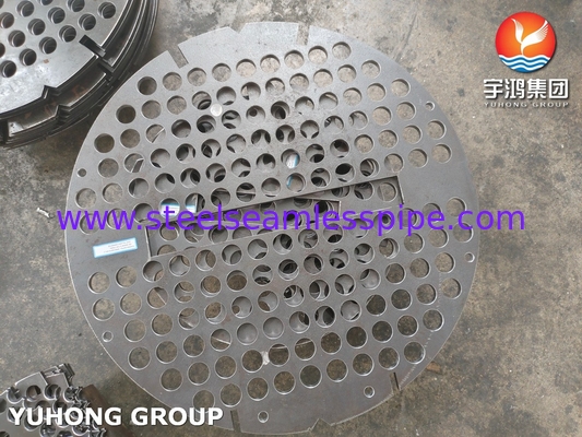 ASME SA516 Gr.70 Thép Baffle Plate Boiler And Pressure Vessel Support Plates