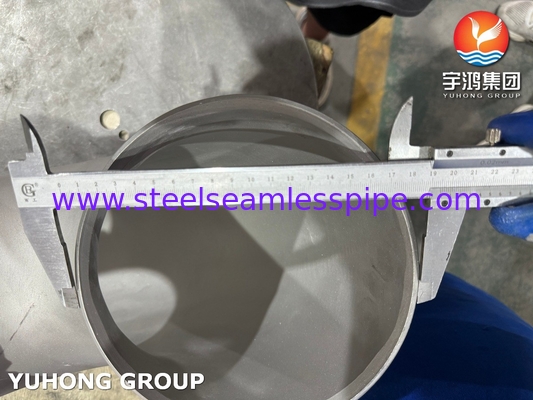 ASTM B366 UNS N08810 hợp kim 800H Buttweld Fittings 180 độ quay trở lại