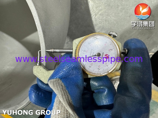 ASTM B366 UNS N08810 hợp kim 800H Buttweld Fittings 180 độ quay trở lại