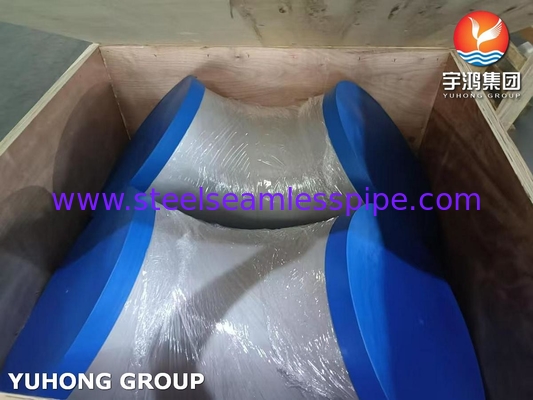 ASTM A403 WP304/304L Stainless Steel Buttweld Fittings 24&quot; 90 độ SR Cúp tay