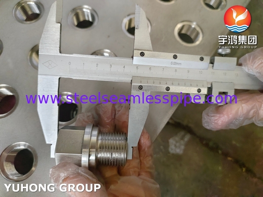 Bolt và hạt thép không gỉ cho ứng dụng TubeSheet trao đổi nhiệt