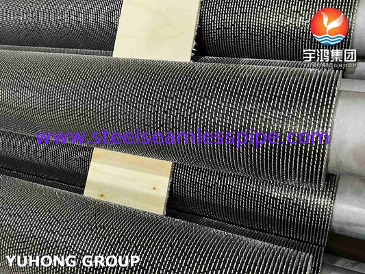 Bụi có vây sợi dây chuyền xoắn ốc HFW Bụi có vây sợi dây chuyền cho máy trao đổi nhiệt