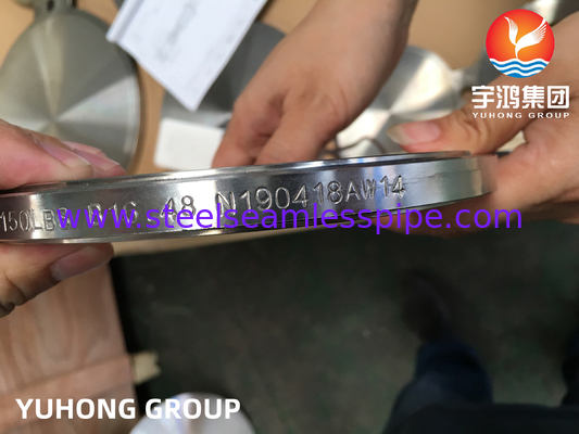 ASTM A182 Thép không gỉ Duplex Thép Kính Bị mù Asme B16.48