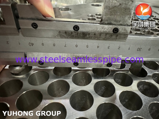 ASTM A182 F304L Bảng ống thép không gỉ rèn để lắp ráp bộ trao đổi nhiệt
