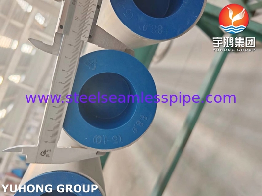 Đường ống không may 2507 Duplex, ASTM A790 S32750 Đường ống thép không gỉ Super Duplex