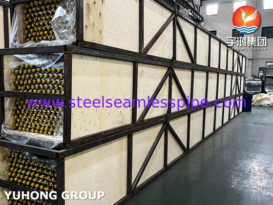 ASTM A210 ASME SA210 GR A1 ống vây bằng thép cacbon với vây nhôm