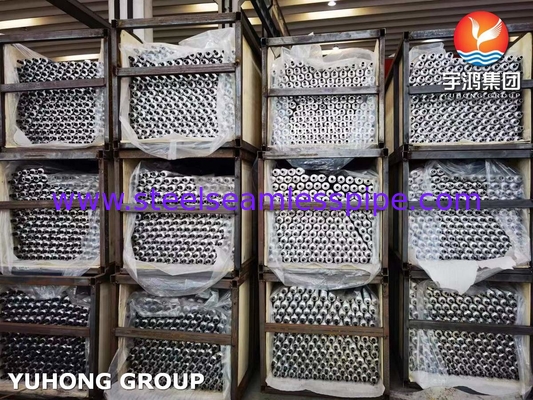 ASTM A210 ASME SA210 GR A1 ống vây bằng thép cacbon với vây nhôm
