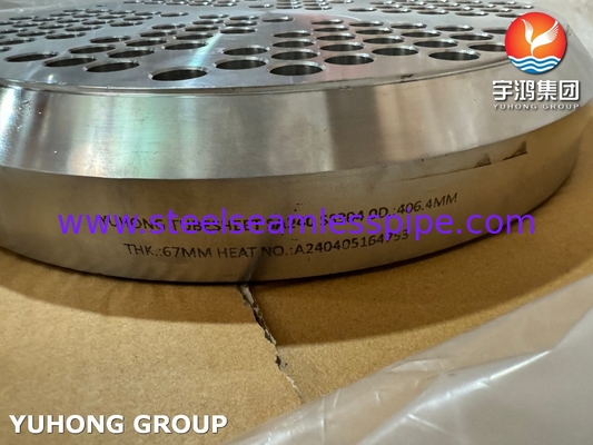 ASTM A240 SS304 Bảng ống cho phụ kiện trao đổi nhiệt