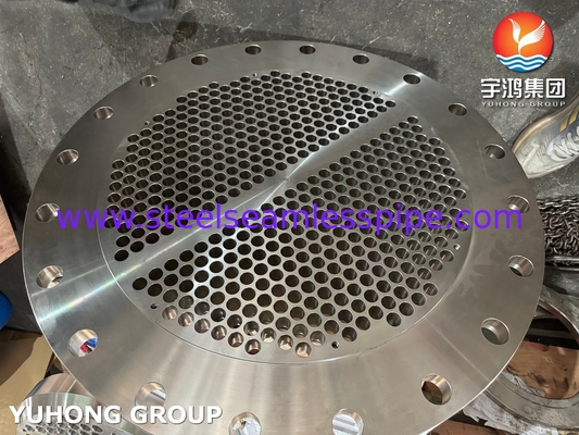 ASTM A240 SS304 Bảng ống cho phụ kiện trao đổi nhiệt