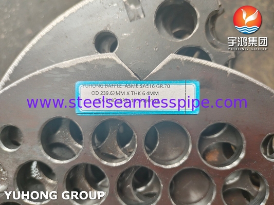 ASTM B171 C71500 đồng niken 70/30 Bảng ống cho máy trao đổi nhiệt vỏ và ống