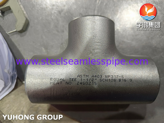 ASTM A403 WP317-S Thiết bị thép không gỉ để chống ăn mòn và nhiệt độ cao