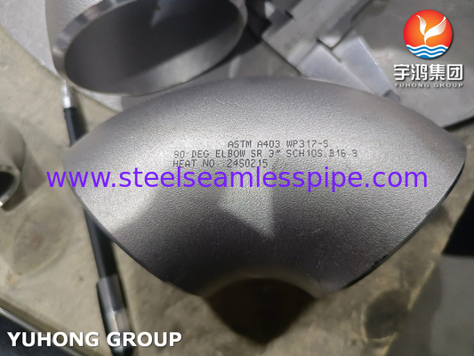 ASTM A403 WP317-S Thiết bị thép không gỉ để chống ăn mòn và nhiệt độ cao