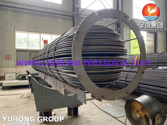 ASME U Stamped Tube Bundle Assembly với bộ trao đổi nhiệt liền mạch U Bend Tube