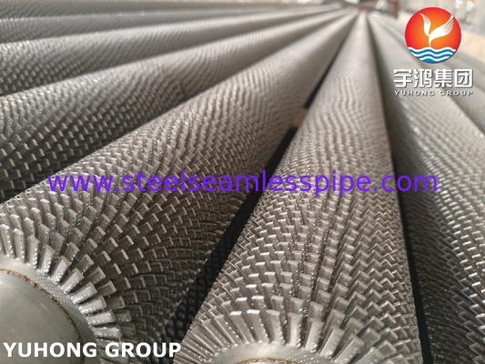 Bụi dây chuyền xoắn ốc có sợi dây chuyền ASME SA192 SMLS Bụi nồi hơi thép cacbon