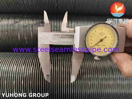 ASTM A210 GR.A1, Thép carbon ống nhúng vây với dải nhôm, 100% ECT