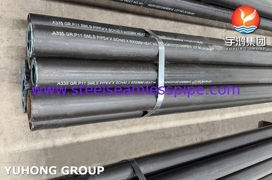 ASTM A335 GRADE P11 LEAY STEEL SEAMLESS PIPE FOR HEATER RADIANT SECTION (các đường ống liền mạch bằng hợp kim thép cho bộ sưởi ấm)