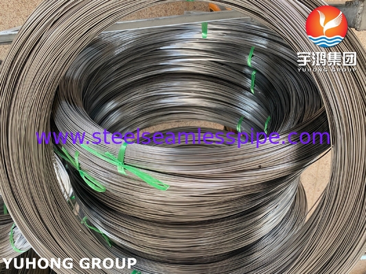 SUS304 SUS316L, ống ống thông thắt cao độ chính xác thép không gỉ cho các cảm biến và thiết bị