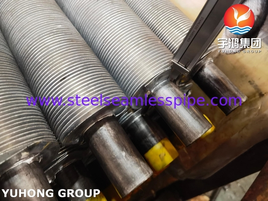 Bụi có vây xát, ống vây trao đổi nhiệt liền mạch thép carbon ASTM A179