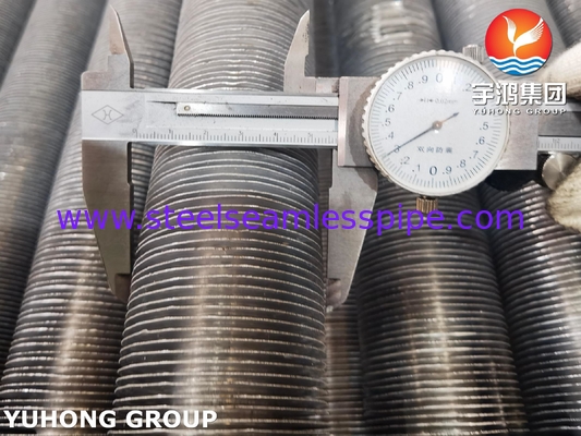 Bụi có vây xát, ống vây trao đổi nhiệt liền mạch thép carbon ASTM A179