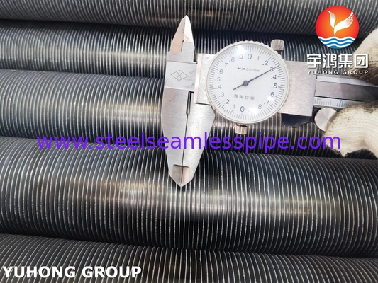Bụi có vây xát, ống vây trao đổi nhiệt liền mạch thép carbon ASTM A179