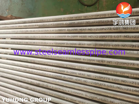 Bụi không may Ferritic ASME/ASTM A213 T444 cho nồi hơi và trao đổi nhiệt