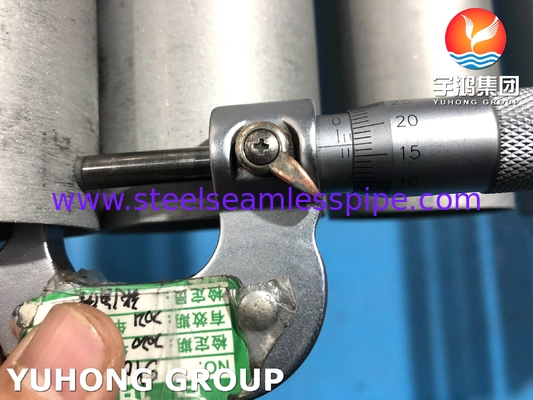 ASTM A789 UNS S32205 ống thép lưỡng dạng không may cho ngành công nghiệp hóa học