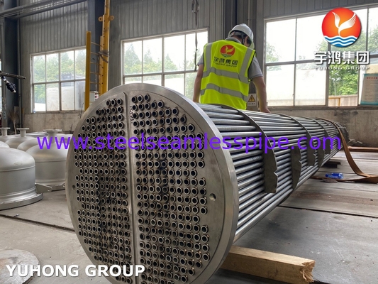 ASME U Stamp Customized Tube Bundle cho máy trao đổi nhiệt vỏ và ống