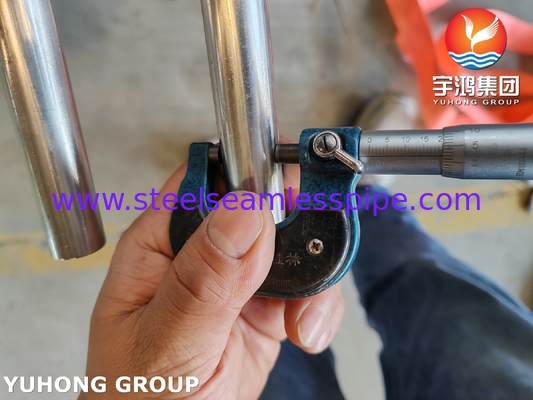 ASTM A269 TP316L ống thép không gỉ ống liền mạch ống sơn sáng