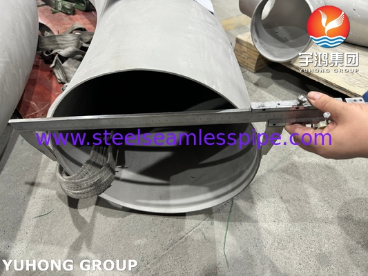 ASTM A403 WP316L-S thép không gỉ 90 độ uốn cong bản vẽ tùy chỉnh