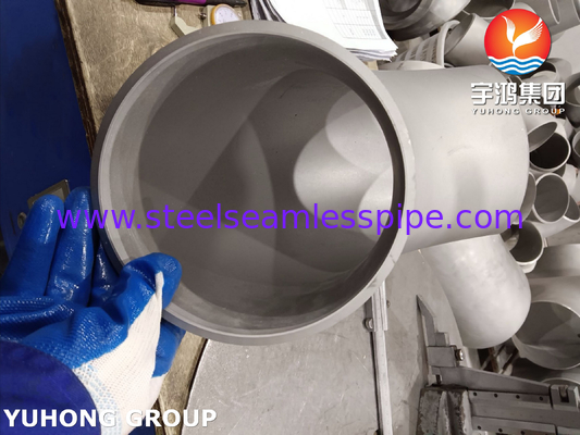 ASTM A815 UNS S32750 Thiết bị Stainless Steel Super Duplex 90 độ LR Cúp tay