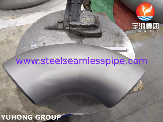 ASTM A815 UNS S32750 Thiết bị Stainless Steel Super Duplex 90 độ LR Cúp tay