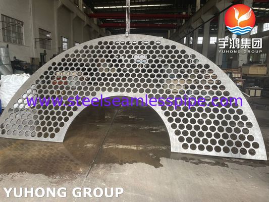 ASTM A182 Thép không gỉ Baffle cho tàu áp suất
