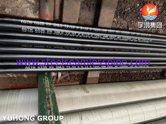 Ống thép liền mạch hợp kim ASTM A335 Lớp P9 / UNS S50400 cho nồi hơi
