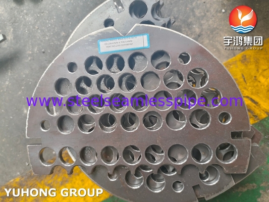 ASME SA516 Gr 70 Carbon Steel Baffle Plate cho bộ trao đổi nhiệt