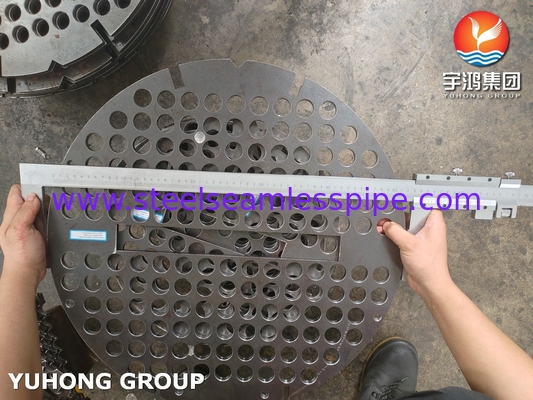 ASME SA516 Gr 70 Carbon Steel Baffle Plate cho bộ trao đổi nhiệt