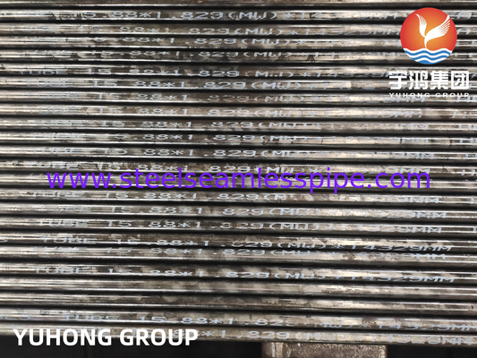 ASME SA213 T11 T12 ống không liền mạch bằng hợp kim thép cho máy trao đổi nhiệt tóc