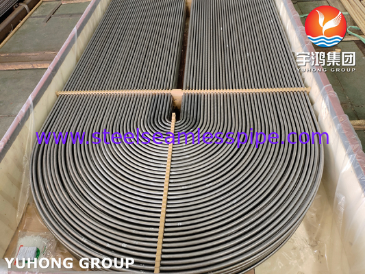 ASME SA179 U Bend Seamless Cold Drawn Carbon Steel Tube cho máy trao đổi nhiệt ống