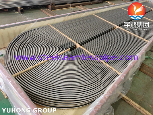 ASME SA179 U Bend Seamless Cold Drawn Carbon Steel Tube cho máy trao đổi nhiệt ống