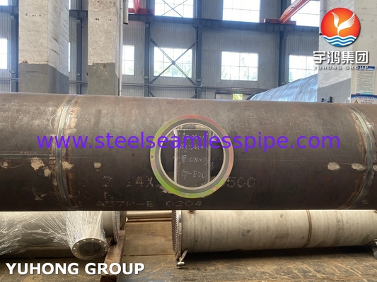 Máy trao đổi nhiệt đầu nổi, ống không may thép carbon ASTM A179 và tấm ống ASTM A266 Gr.2N
