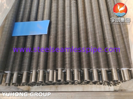 ASTM A179 Carbon Steel Seamless Tube Aluminium Fin G Type Fin Tube cho tháp làm mát khô