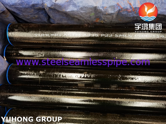 ASTM A335 P22 sơn đen hợp kim thép ống liền mạch 2.25Cr-1Mo
