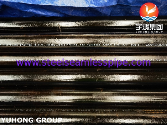 ASTM A335 P22 sơn đen hợp kim thép ống liền mạch 2.25Cr-1Mo