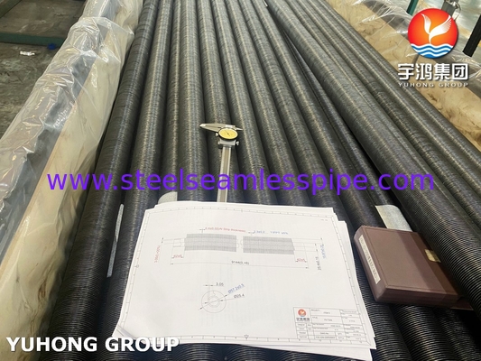 Bụi có vây nhúng A179 Bụi cơ sở với vây nhôm cho hệ thống làm mát