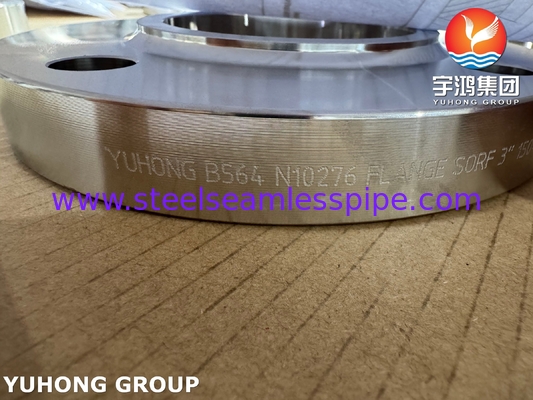 ASTM B564 UNS N10276 Slip On Flange hợp kim niken / Hastelloy C276 SORF Flange