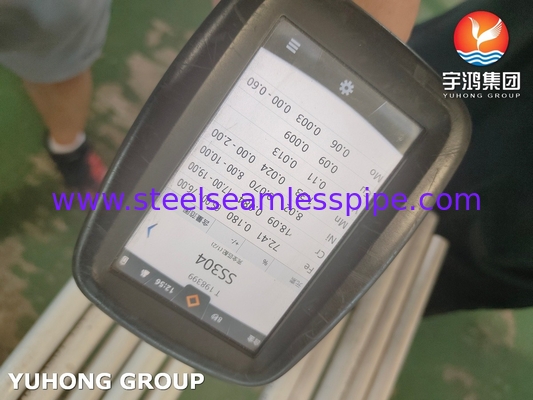 304L thép không gỉ ống U cong liền mạch ASME SA213 TP304L ứng dụng trao đổi nhiệt