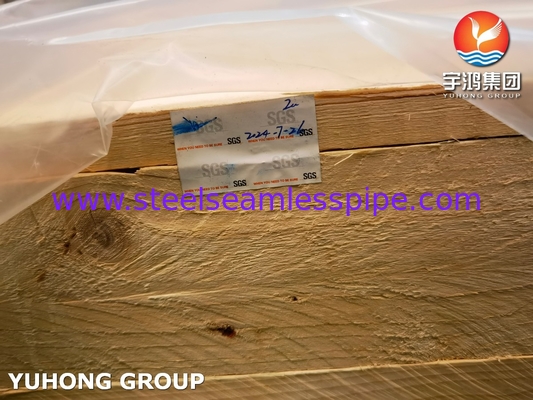 C68700 ống không may hợp kim đồng ASTM B111 cho máy trao đổi nhiệt SGS chấp thuận