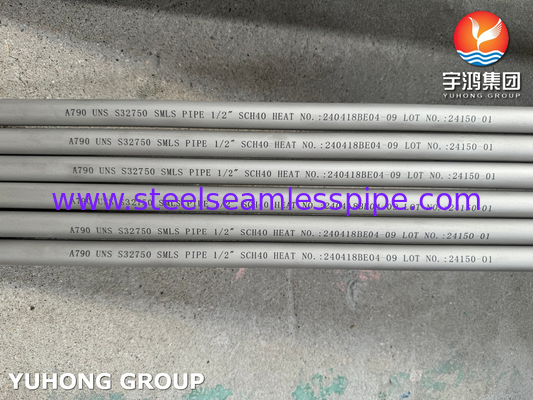 ASTM A789 S32750 Super Duplex Steel cho dung dịch nước biển