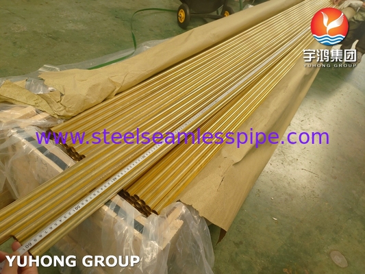 Đường ống đồng hợp kim đồng cáp ASTM B111 / ASME SB111 C44300