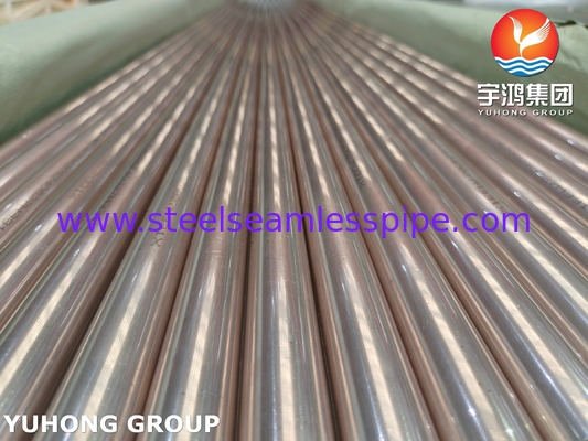 ASTM B111 C70600 đồng niken 90/10 ống liền mạch cho hệ thống khử muối